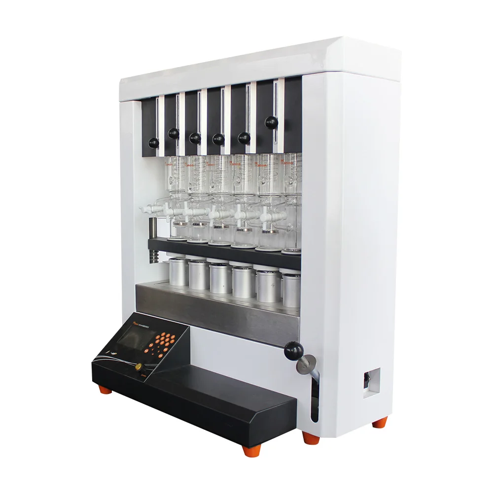 SOX406 Drawell Lab Soxhlet Extractor Apparatus Soxhlet Fat Extraction Soxhlet Fat Analyzer