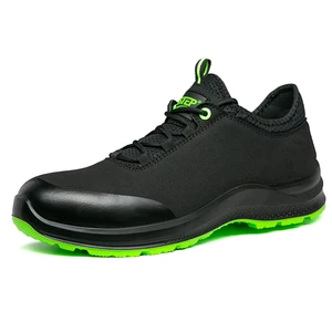 High-Elasticity PU Outsole Safety Shoes Anti-Blocking Anti-Slip Comfortable &Breathable Mesh Safety Shoes