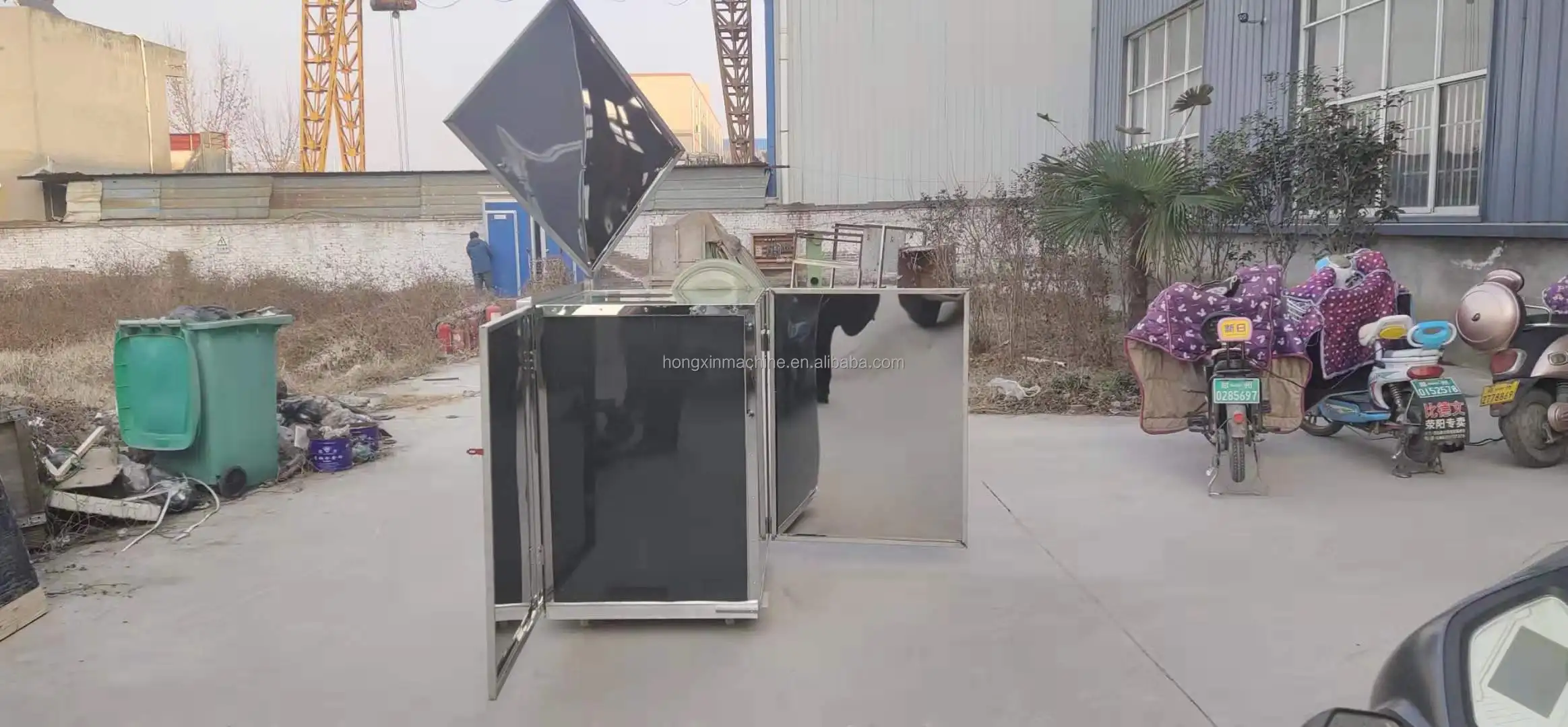 Stainless Steel Solar Dryer Machine / Solar Drying Machine For Green ...