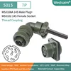 MS3108A Conector Macho 14S + MS3102 Conector Hembra 14S