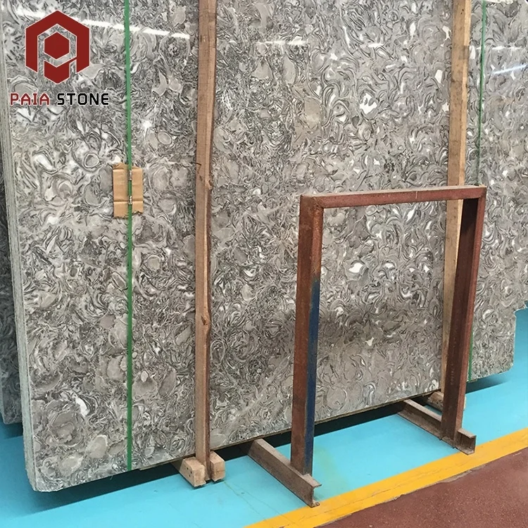 Tegels leggen, vloerwinkel, interieurontwerp, geïmporteerde grijze stenen tegels, prijs marmer