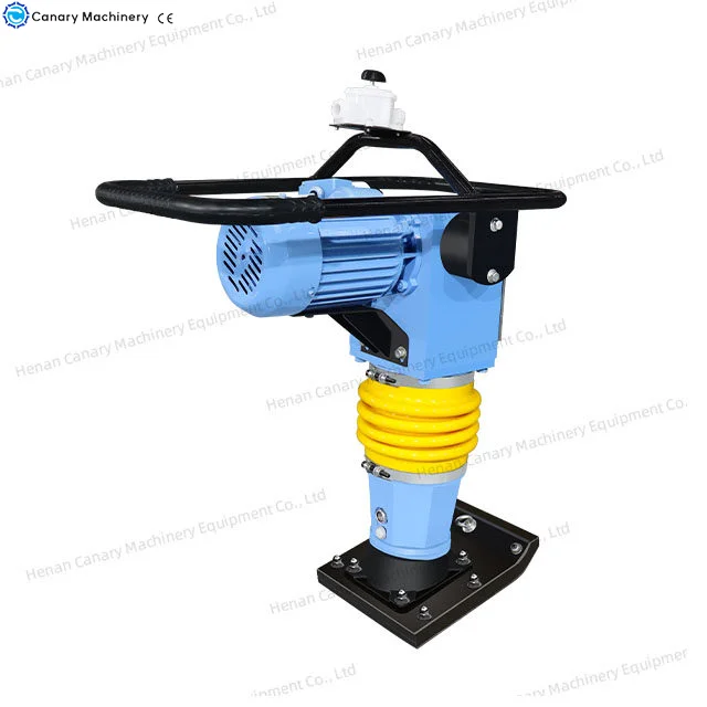 High Quality Manual Tamping Compactor 6.5-7.5p Engine Vibrator Rammer for Road Construction with Core Motor Component