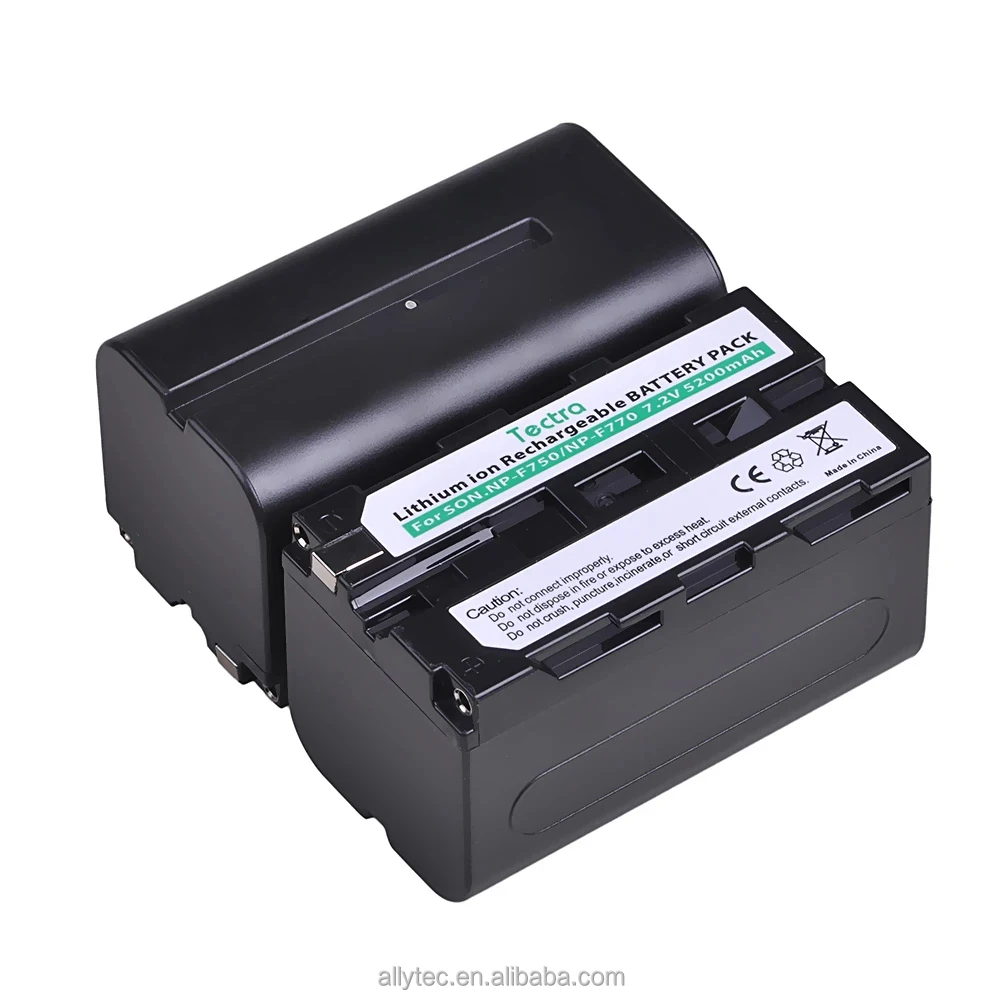 NP-F750 Battery for Sony Cameras - Reliable & Rechargeable