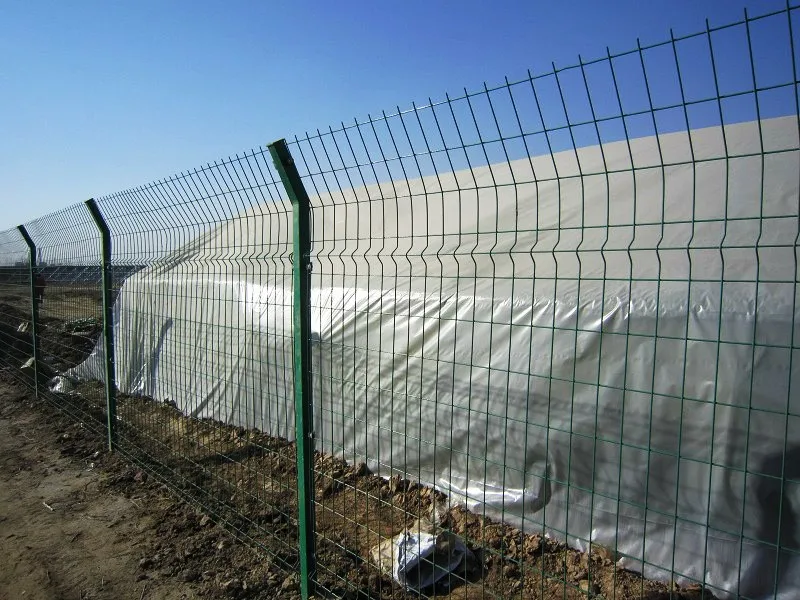 product 6 gauge galvanized welded curved 3d wire mesh fence razor barbed panels-14