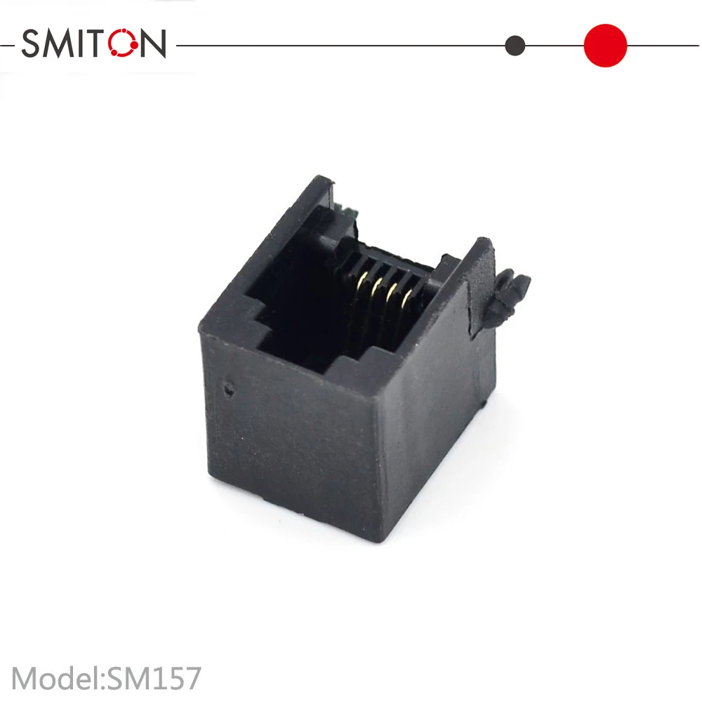 RJ11 623PCB Jack 6P4C Female Socket for Telephone