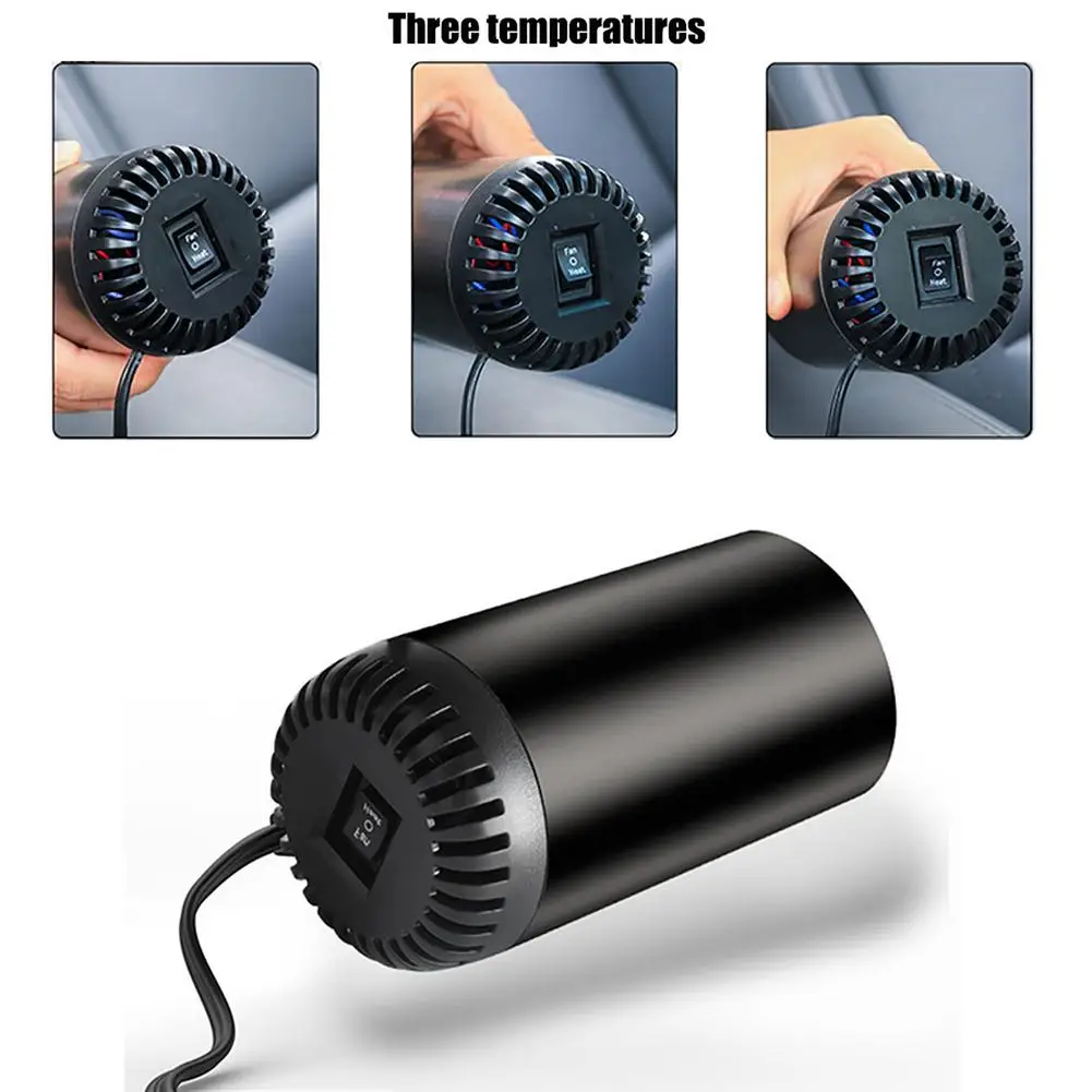 Cup Shape Car Warm Air Blower,Car Heater,12V 150W Portable Car