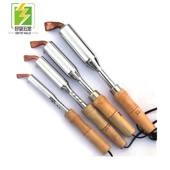 Best selling High power external heating Soldering iron 100W 200W 300W with Wooden handle US EU UK Plug optional SSTS-SIWB01