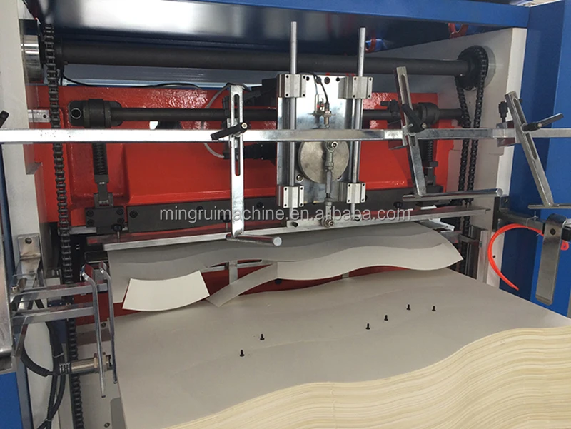 Fully Automatic Jumbo Roll 950 Flat Bed Die Cutting Paper Cup Fan Paper ...