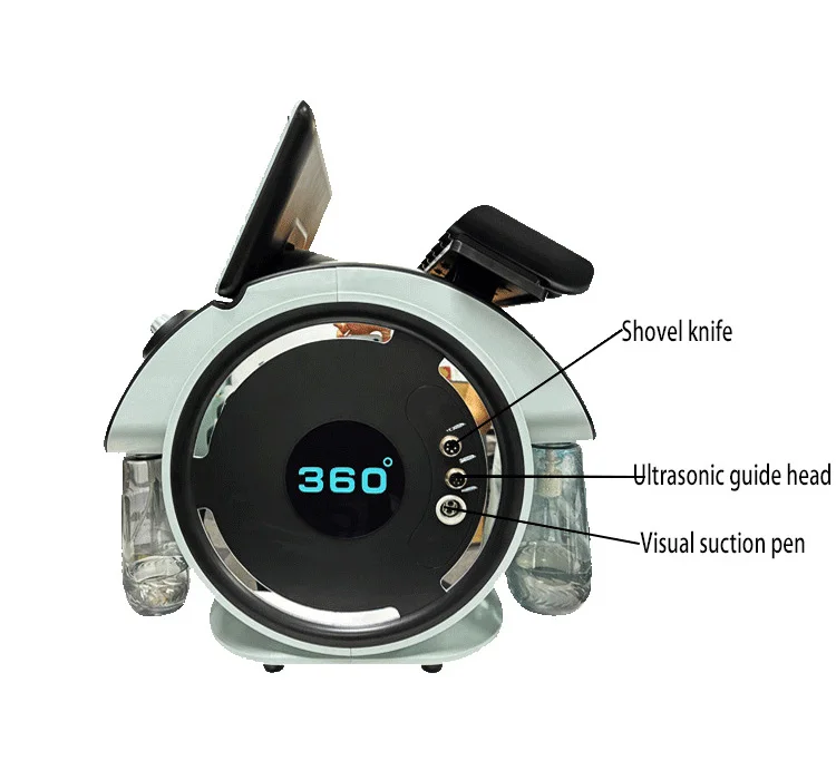 Microdermabrasion Blackhead Remover Hydra Moisturizer Ice Water Face Device Facial Hydro Water Jet Peel For Face Deep Cleaning