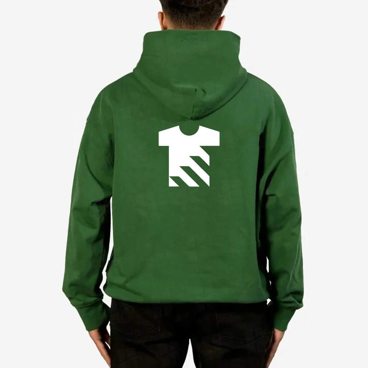 JL1124A High Quality Oversized Hoodie Men Fleece Hoodie Printing Embroidery Hoodies No Drawstring