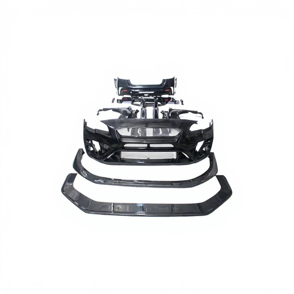 Portion Carbon Fiber Body Kit Fit For 15-19 VA WRX S4 WRX STI Sedan VS Arising II Style Bumper