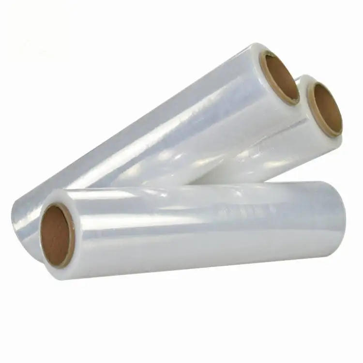 Factory Wholesale Hand Strech Wrap Film Rolls Shrink Plastic Manual