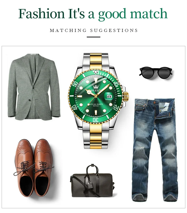 OLEVS Fashion Men Quartz Wrist | GoldYSofT Sale Online