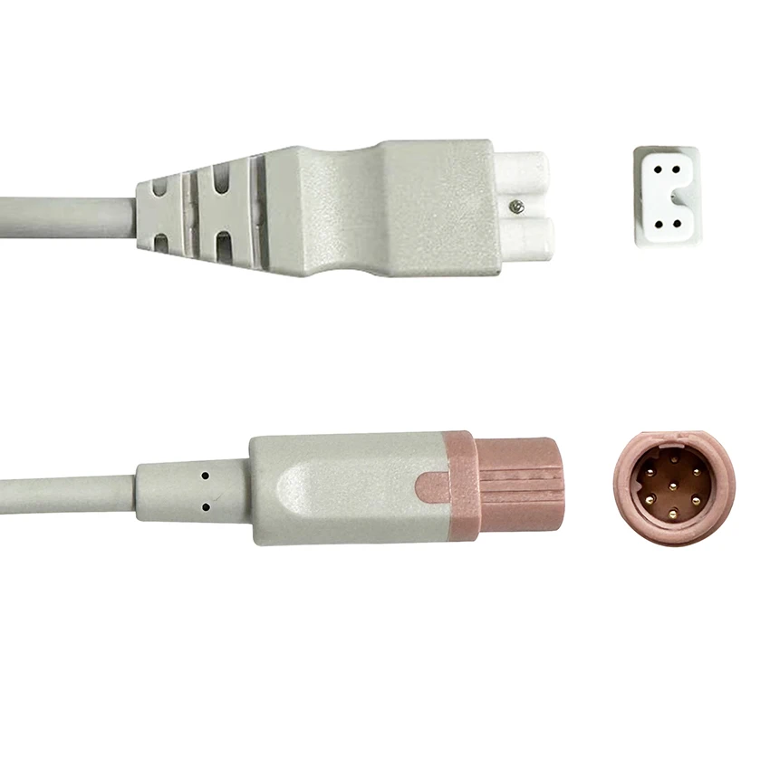 Babylog VN500 Compatible  Flow Sensor for Drager Connection Cable 8416600