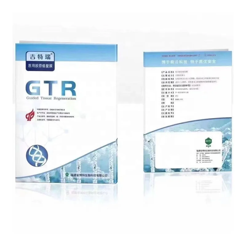 GTR Membrana Reparationis Cavitatis Orales Adultorum Medica Collagena Absorbibilis Biologica Implantatio Dentalis Classis III Cura Orales