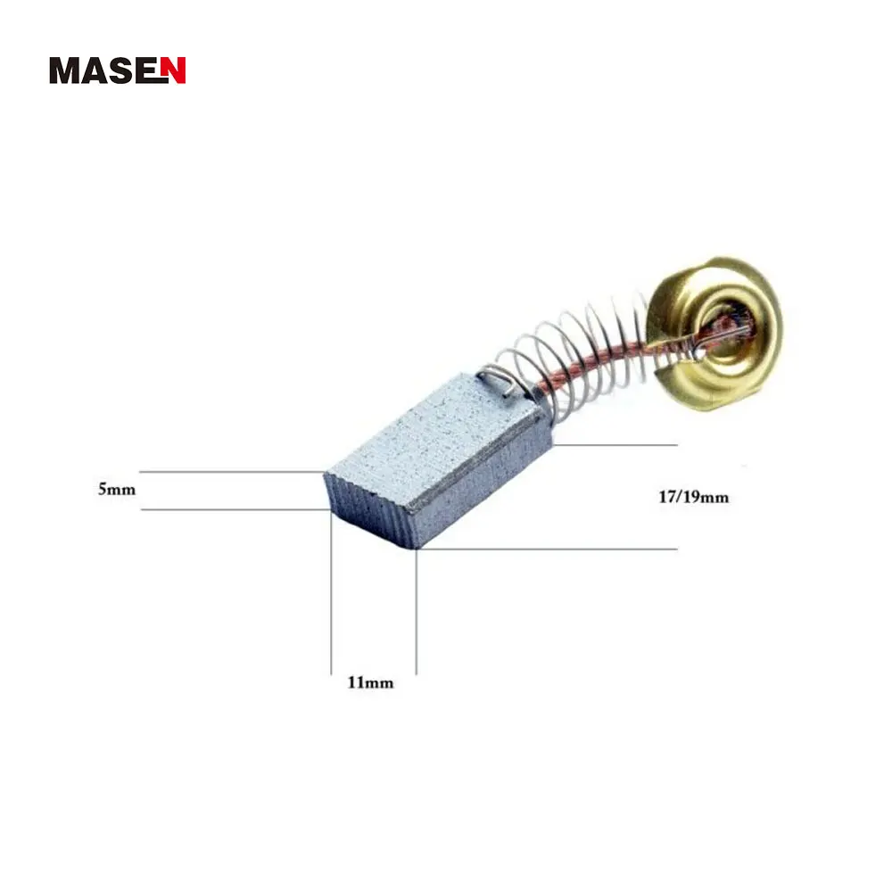 2 Paires Balais Charbon CB-303 Pour Perceuse Makita - Compatible HM 1100C, HR 4000C