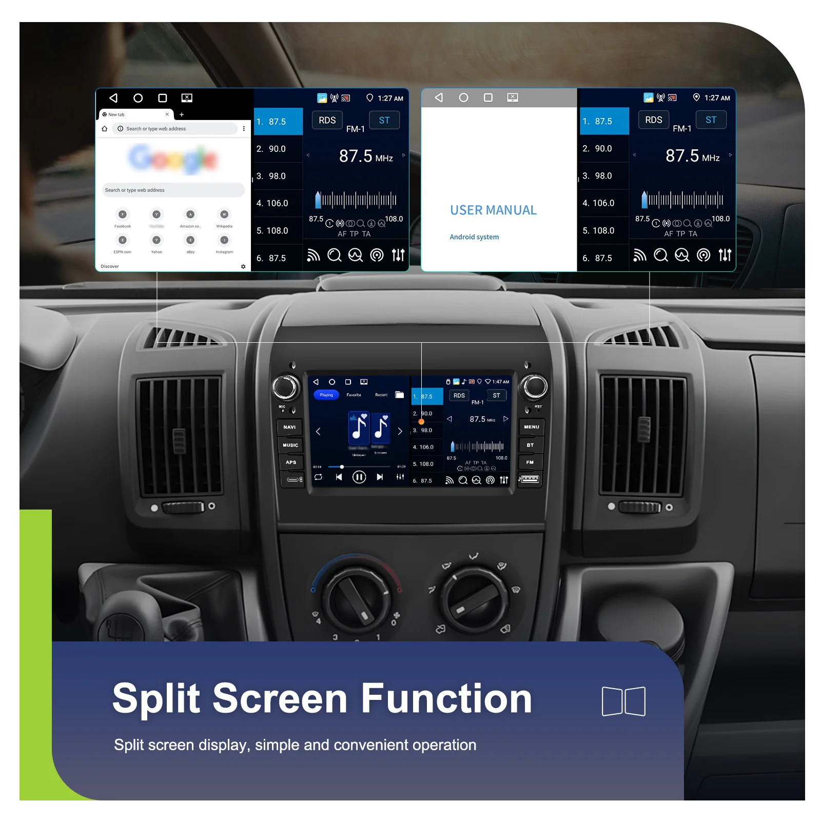bt built in gps touch for fiat ducato jumper boxer-14