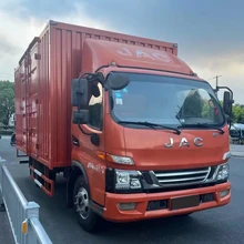 2024 New JAC Junling V6 160 HP Cargo Truck Diesel Engines light Lorry Truck Cummins Engine Excellent Quality Refrigerate