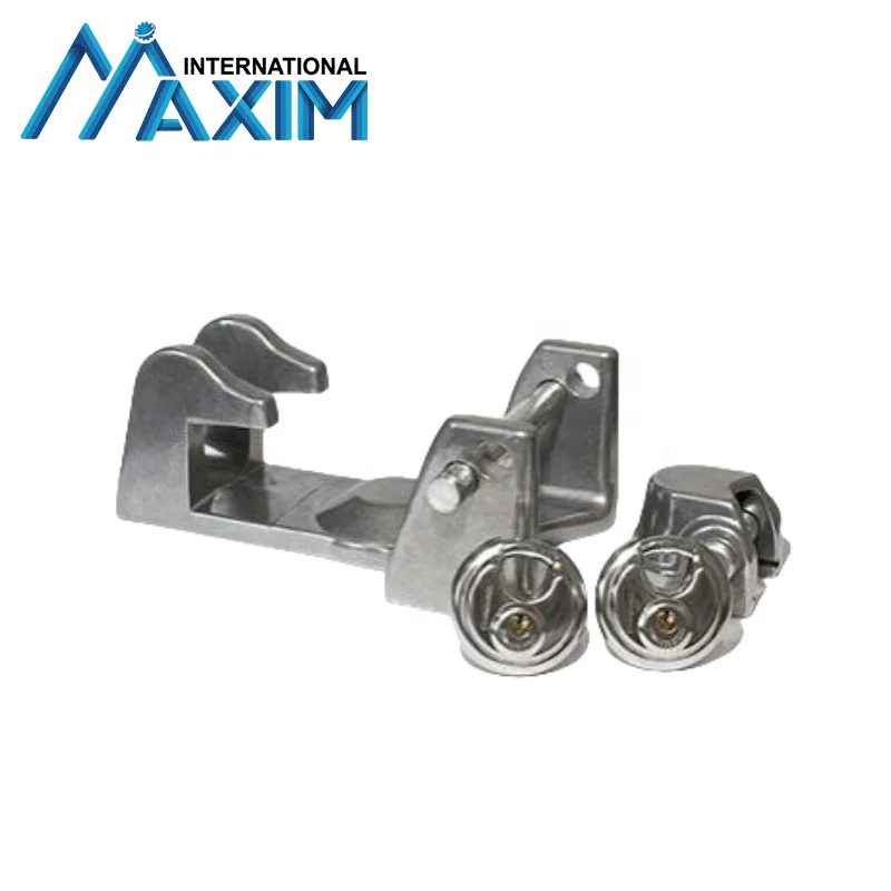 Gooseneck Hitch Lock with Keyed Padlock for Trailers Livestock Haulers RVs