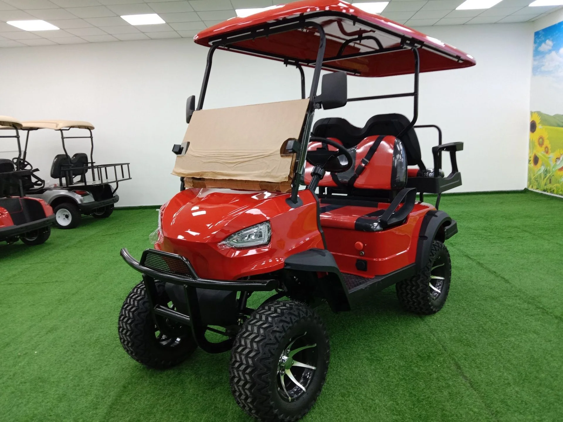 Chinese Custom Lifted Electric Golf Buggy Zone Electric Golf Carts Club