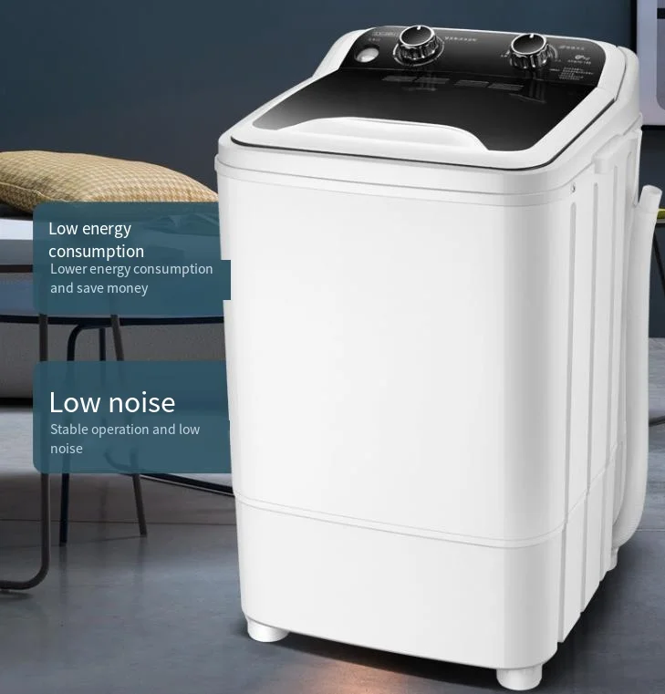 Small Portable Semi-automatic Mini Washing Machine 7l Capacity - Main Image