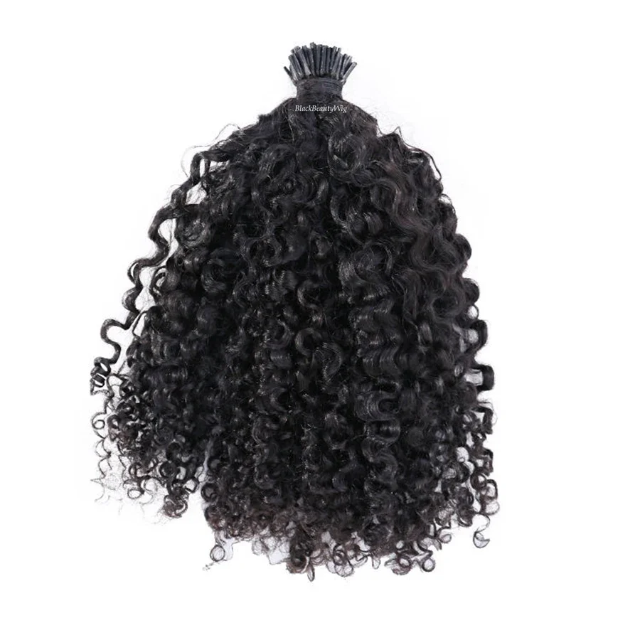 Extensii de păr Sassy Creț cu vârf I, păr uman brazilian_voghion.com