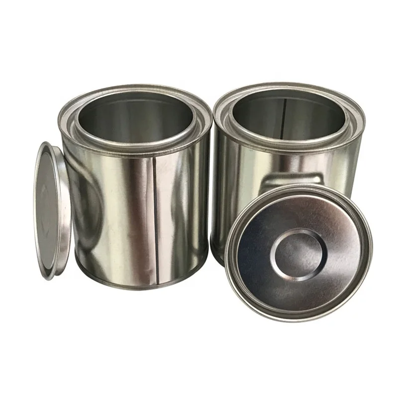 Wholesale Lever Lid Metal Round Packing for Glue and Coating Empty Aerosol Paint Tin Can