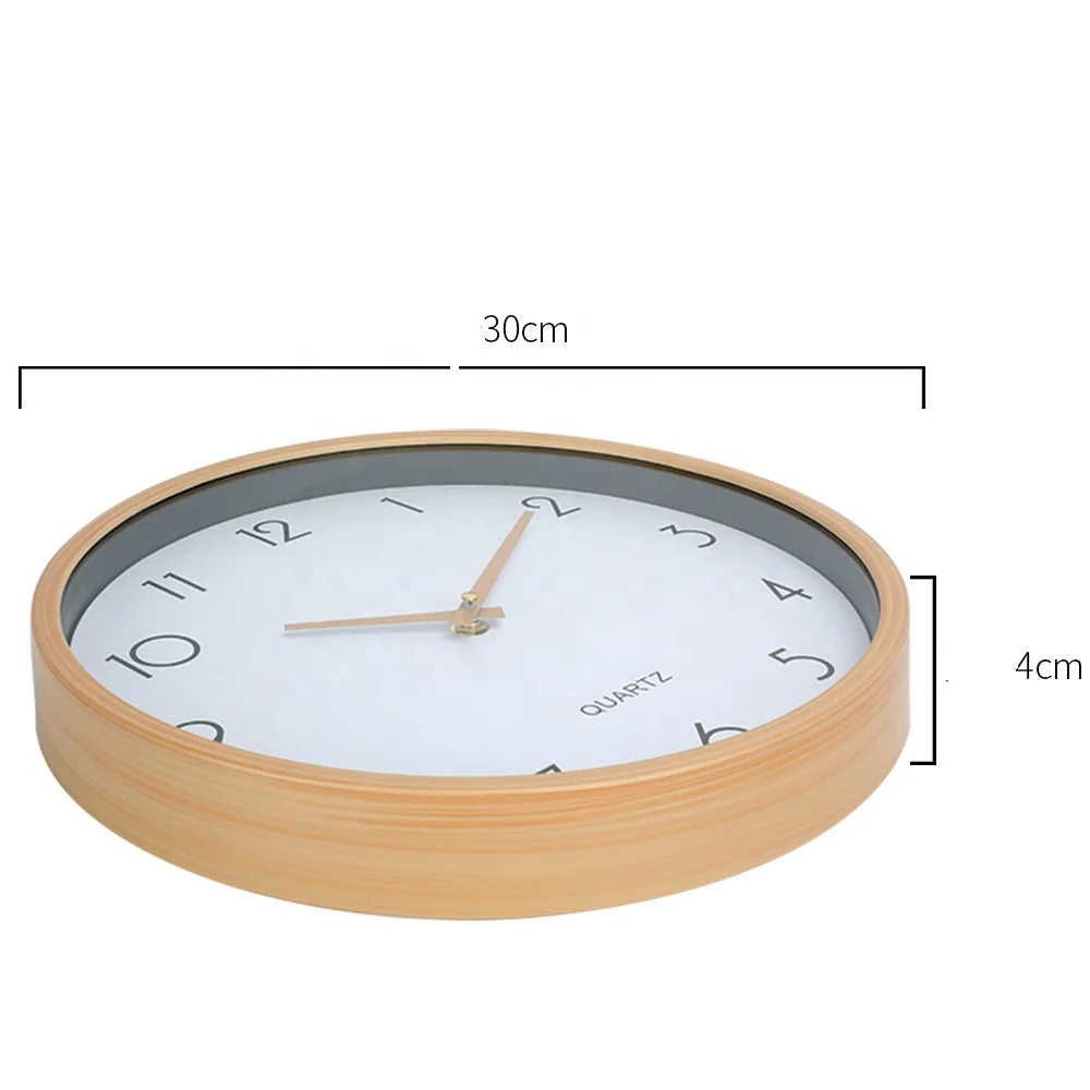 Зеркальные часы для гостиной 12 дюймов