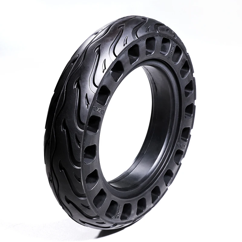 Ridefixing 10x2.125 Solid Tire For Electric Scooter 10 Inch 10x2.0/2.25 Non Pneumatic Solid Tubeless Explosion Proof Tire