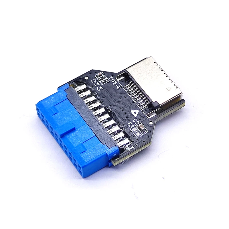 Wholesale USB 3.0 (3.1 Gen 2) Internal 19 Motherboard Header to Type-E A-Key USB 20 Pin Front Header Mount adapter From m.alibaba.com