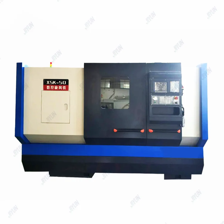 Machining of Worms/Lead /Corrugated/Multi-head Screws/Internal Threads Cnc Rotary Milling Machine