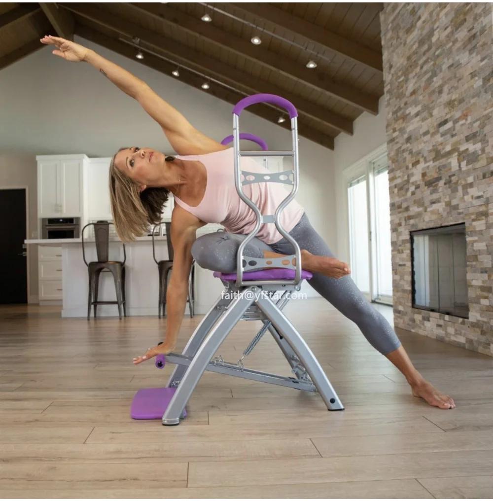 Best Quality Hot On Tv Folding Malibu Pilates Pro Chair Home Workout