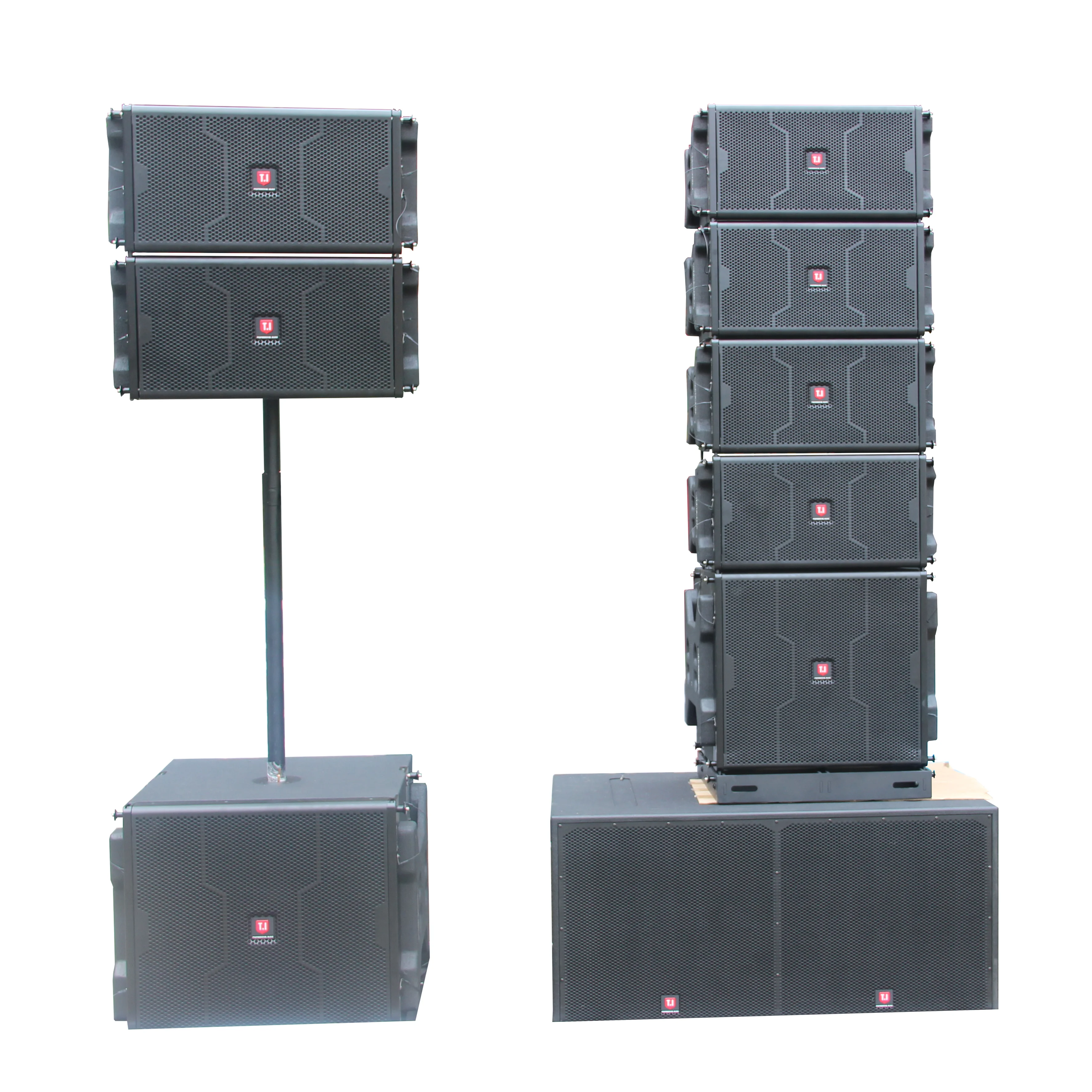 Line Array Waterproof Single 10 Inch System Speaker LA110 Sound System Portable Sound System  Speaker with 18 Inch Subwoofer