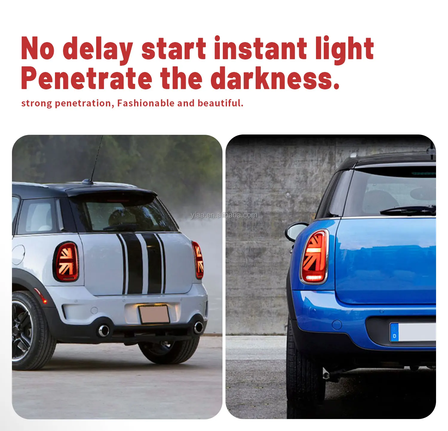 Factory Wholesale LED Taillight Countryman R60 Other Car Light Accessories Auto Lighting System 2010-2016 for BMW MINI factory