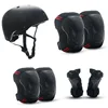 Black plum-blossom helmet-black-red bull head gear