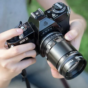 TTArtisan 100mm F2.8 Soap Bubble Bokeh Full Frame Lens Compatible with M42 Mount Camera Lens detail image