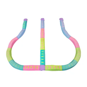 Double-Color Plastic Sensory Balance Beam Kids Indoor Playground Integration Training Durable Children Balance Board Toys