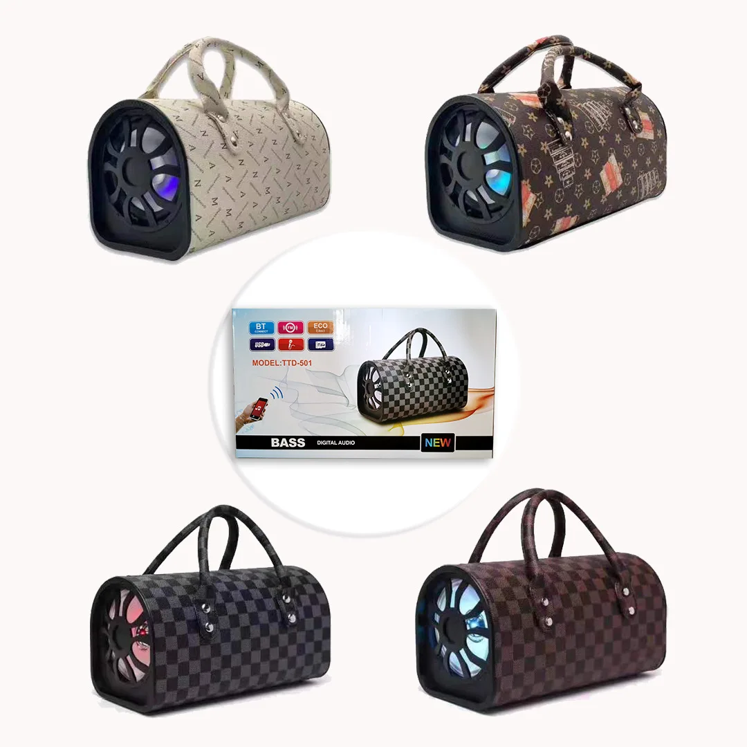 Wholesale Speaker Handbag 2022 Portable 5&6 inch Wireless Outdoor DJ Hifi  Super Bass Stereo TWS Wireless Blue Tooth Designer Bags From m.