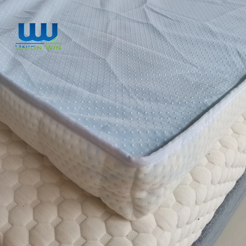 Sleep Well Zipper Mattress Topper Cooling Memory Foam