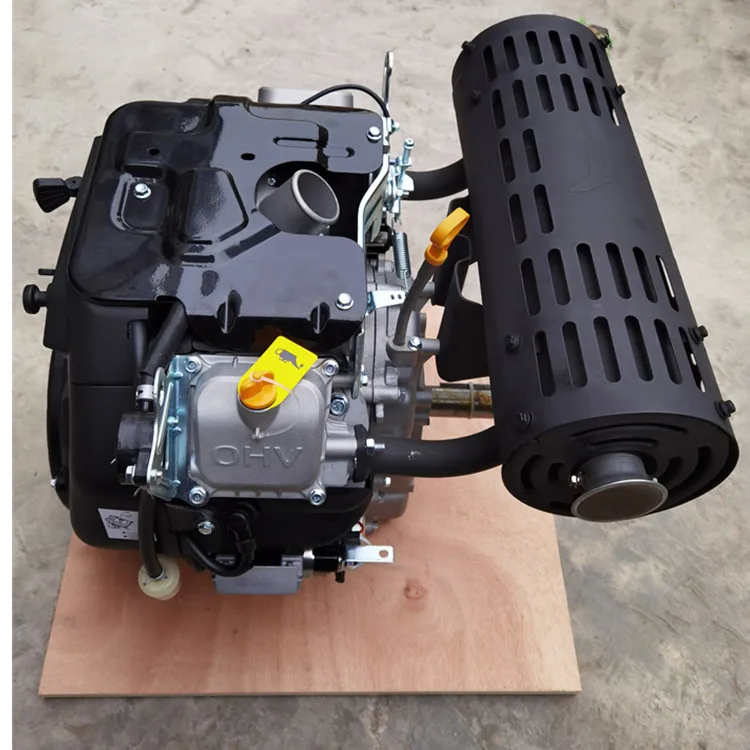 999CC Electric Start LC2V90FD Gasoline Engine  Parallel Shaft 35HP Loncin 2V90F Gasoline Engine
