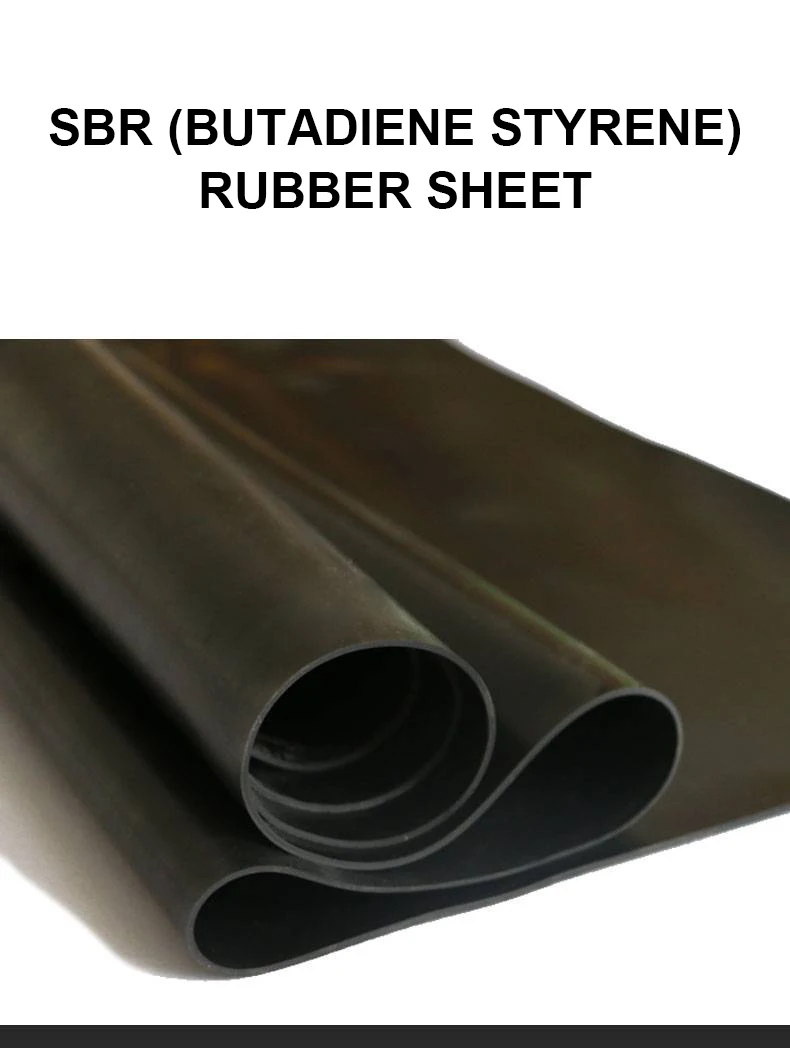 Sbr Industrial Sbr Epdm Nbr Cr Iir Butyl Rubber Sheet Natural Rubber ...