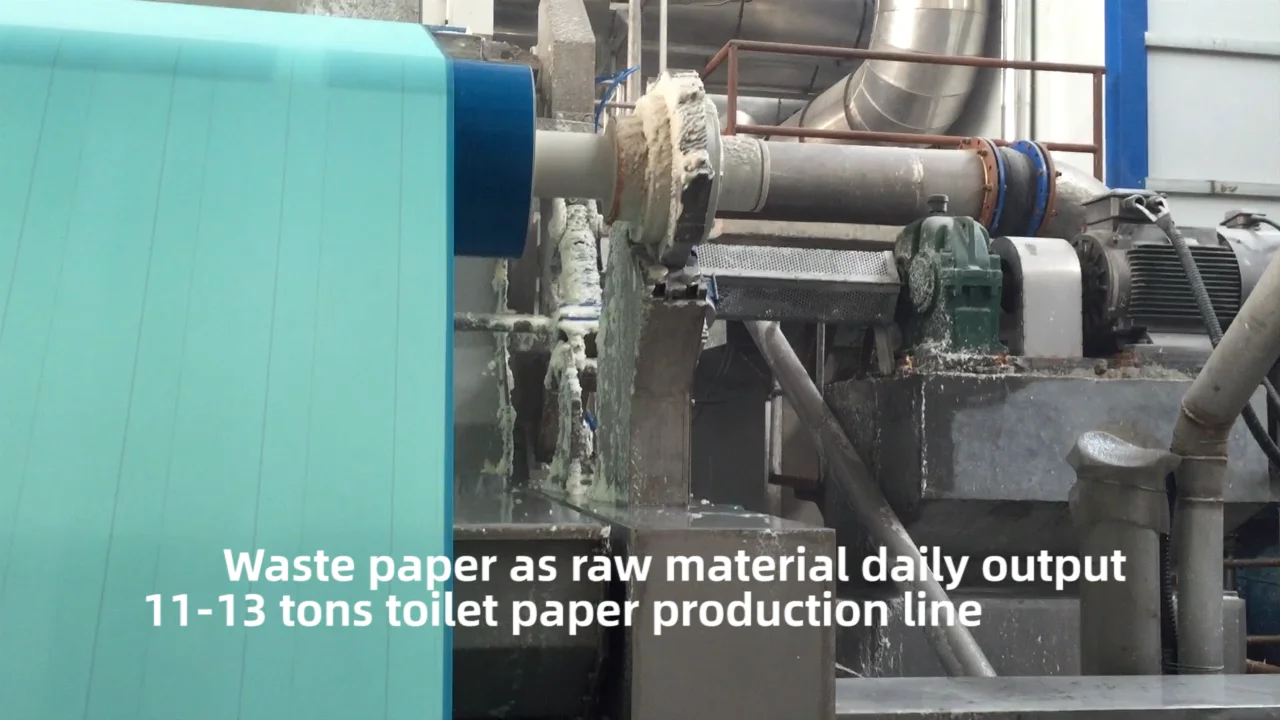 Waste Paper Recycling Machine Tissue/toilet/facial Paper Machine