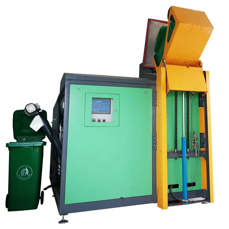 
 1000KG Fully Automatic Kitchen Organic Food Waste Composter Recycling Machine  