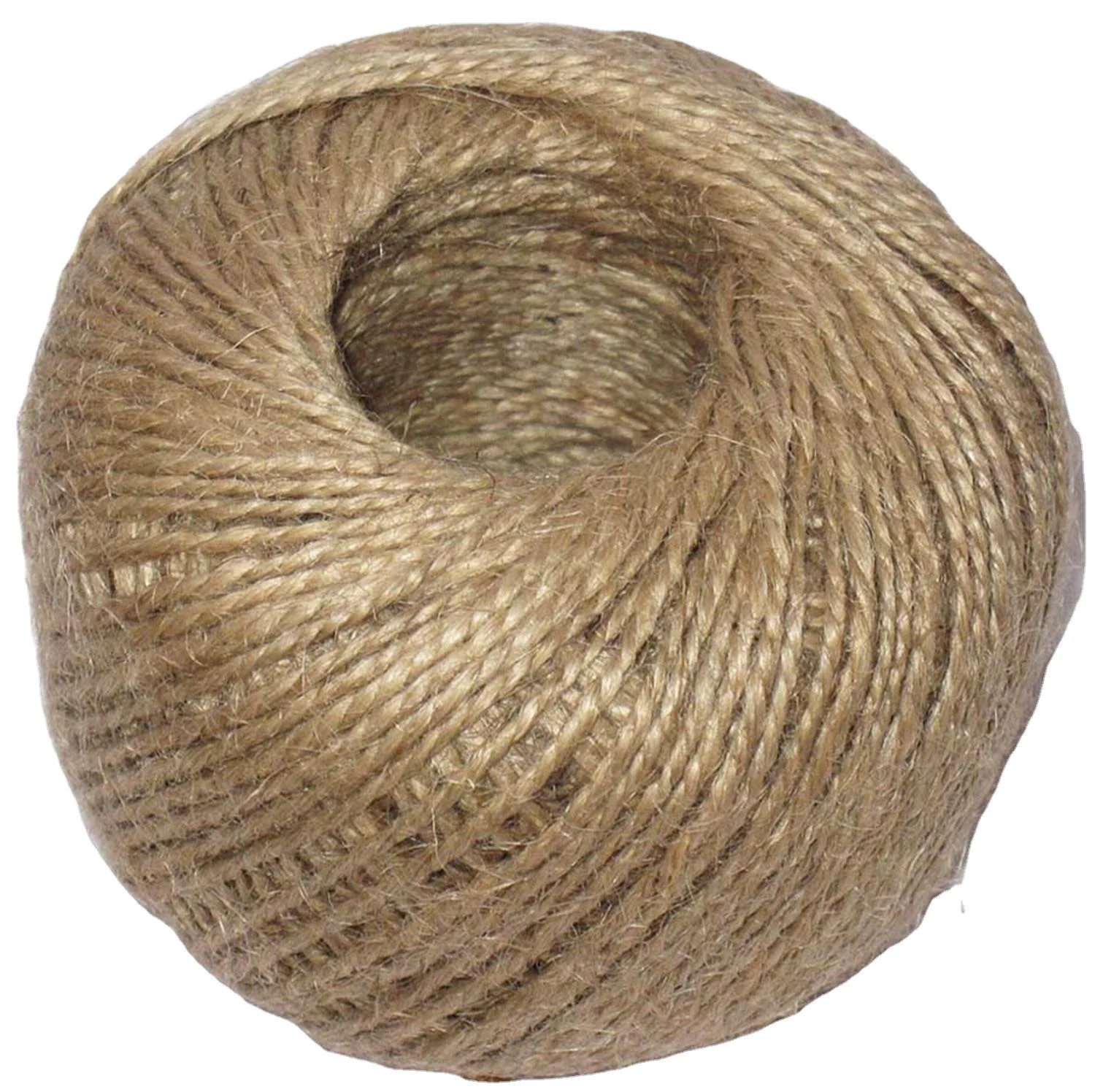 1.5mm 2 ply 100m natural jute