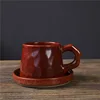 Tasse à café et soucoupe Red-Jujube Red 310ml