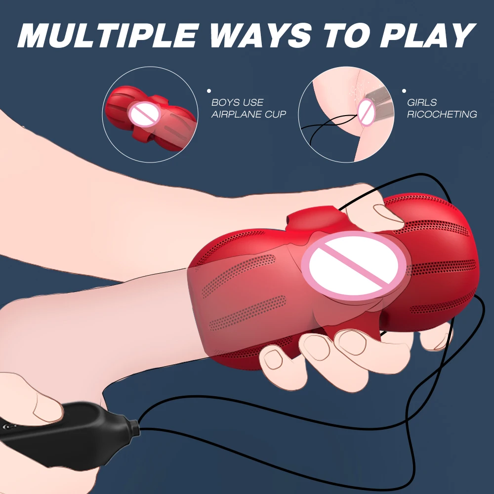 S355 Men Vibrator Masturbation Wired Control Double Vibrating Bullets with 9 Speed for Men Masturbation Vibrating Pussy
