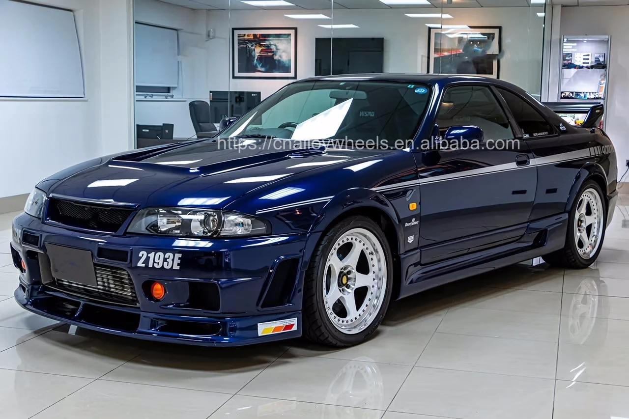 日産スカイラインGTR R33/R34/R35用2ピースホイールカスタム販売