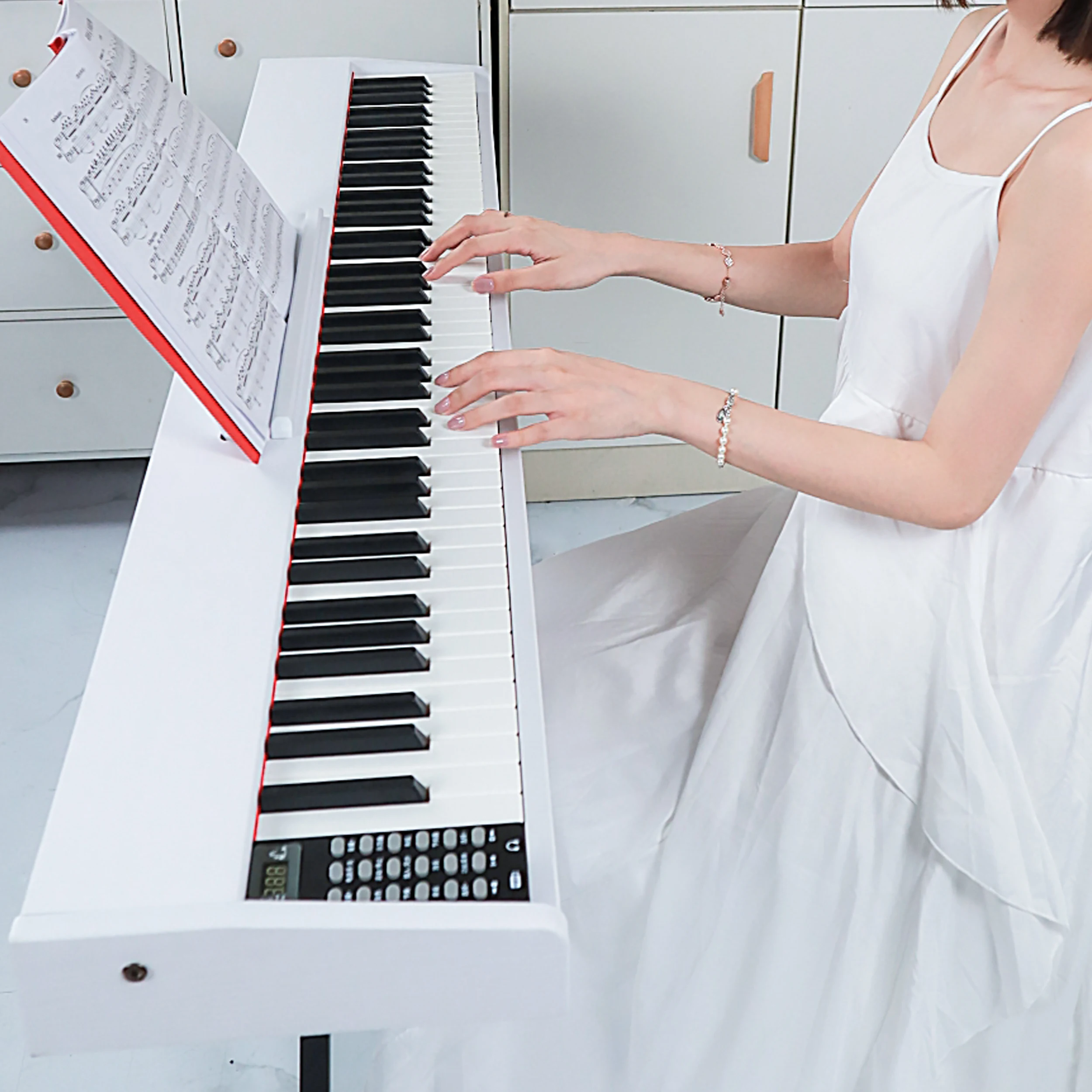 MY MUSIC MY-888G Wooden Digital Piano - 88 Touch Sensitive Keys