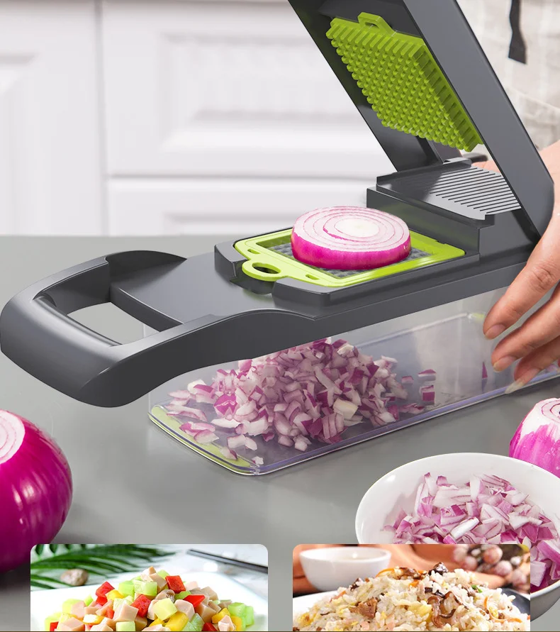 Vegetable Chopper - Time-And Labor-Saving Food Chopper - Pro Onion
