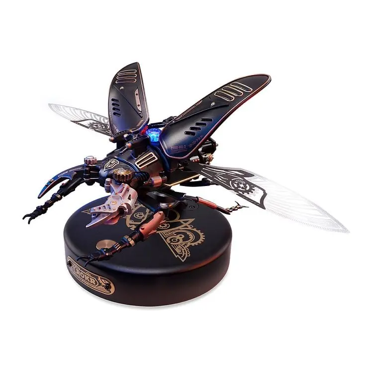 Robotime Rokr MI03 Plastic Stag Beetle Model Toys DIY Handmade Assembly Gift 3D Puzzles for Adults